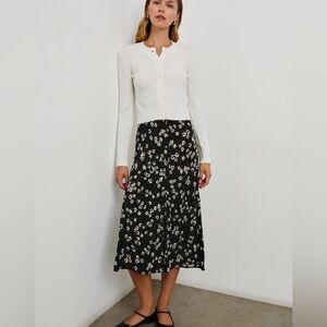 COPY - Rails Rosetta Skirt- Noir Floral